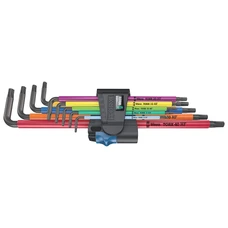 WERA 967 TX XL BLACKLASER TORX - L KEY SET 9 PIECES - German tools for workshop