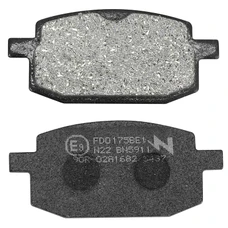 PLAQUETTE DE FREIN NEWFREN POUR PEUGEOT 50 V-CLIC AV / PGO 50 BIG MAX 1994>2002 AV / MBK 100 BOOSTER 1999>2001 AV / YAMAHA 100 BWS 1999>2001 AV / SKYTEAM 50-125 SKYMAX (FD0175BE) (ELITE ORGANIQUE)
