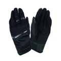 GLOVES- SPRING/SUMMER TUCANO PENNA BLACK  T12 (XL)  (APPROVED EN13594/2015) (TOUCH SCREEN FUNCTION)