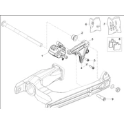 Pince frein arrière