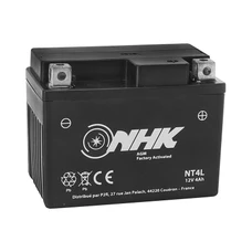 BATTERIE 12V 4 Ah NT4L NHK FA SANS ENTRETIEN PRETE A L'EMPLOI (Lg120xL71xH91mm) (ACTIVEE EN USINE - QUALITE PREMIUM - EQUIVALENT YTC4L-BS / AGM / GEL)
