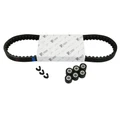 KIT TRANSMISSION (COURROIE, GALETS, GUIDES) ORIGINE PIAGGIO 50 FLY 4T 1998>2015 -1R000435