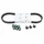 KIT TRANSMISSION (COURROIE, GALETS, GUIDES) ORIGINE PIAGGIO 125 PRIMAVERA VESPA 2013>2017 -1R000583