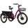 TRICYCLE ELECTRIQUE/VAE CITY LEADER FOX 24" CURTIS 2025 X MIXTE BORDEAUX 8V SHIMANO NEXUS MOTEUR ROUE AV BAFANG 36V 45Nm BATTERIE 16,7Ah (LARGEUR HORS TOUT 75cm, DEBATTEMENT 50mm) -HOUSSE ANTI PLUIE