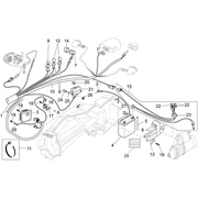 Circuit electrique arrière