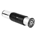 REHAUSSE POTENCE AHEADSET 1''1/8 - 28,6 EXTERIEUR POUR HAUTEUR DE 3 A 55 mm + ENTRETOISE 20 mm/10 mm/5 mm/3 mm ALU NOIR / GRIS (INCLUS ETOILE)