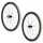 ROUES GRAVEL 700 MICHE STERRATO CARBONE PROFIL 25 mm POUR SHIMANO HG 12/11V. TUBELESS READY POIDS 1750 g -POIDS MAX 130 kg- (PAIRE)