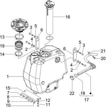 Réservoir carburant