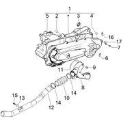 Couvercle carter - Refoidissement carter