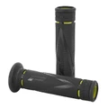 GRIP- PROGRIP ON ROAD 838 DUAL DENSITY OPEN END BLACK/YELLOW 122mm (PAIR) (ROAD USE)