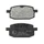 BRAKE PADS SET (2 pads) -  MALOSSI SPORT FOR PEUGEOT 50 V-CLIC Front  / PGO 50 BIG MAX 1994>2002 Front  / MBK 100 BOOSTER 1999>2001 Front  / YAMAHA 100 BWS 1999>2001 Front
