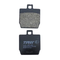 PLAQUETTE DE FREIN TRW POUR MBK 50 STUNT 2000> AV, NITRO AR 1997>2003 AR / YAMAHA 50 SLIDER 2000> AV, AEROX 1997>2003 AR (MCB701 LC)