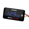 THERMOMETRE DIGITAL ET VOLTMETRE VOCA RACE FASTER SLIM TOUCH POUR LE CIRCUIT DE REFROIDISSEMENT LIQUIDE 0-120-C ECLAIRAGE LED BLEU