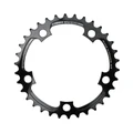 CHAINRING FOR ROAD BIKE- 5 Arms- 26T.Ø 74 TRIPLE -INNER- ALUMINIUM BLACK- 7075 TA ZELITO TYPE SHIMANO 9/10Speed.