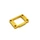 CALE DE CLAPET/ADMISSION 50 A BOITE KRM PRO RIDE POUR MINARELLI 50 AM6 EPAISSEUR 10 mm ALU CNC OR