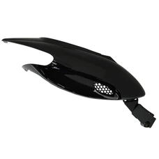 REAR SIDE COVER FOR SCOOT GILERA 50 STALKER -GLOSS BLACK- RIGHT