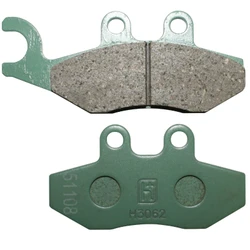 BRAKE PADS - "PIAGGIO GENUINE PART" 125 X-EVO FRONT, X8 FRONT, X9 FRONT, 125-300 VESPA GTS FRONT, 400 X-EVO FRONT+REAR, 125 FLY FRONT/GILERA 800 GP REAR/APRILIA 854 SRV REAR, 125-300 SR-MAX FRONT+REAR (PAIR) (HENG-TONG) -647078