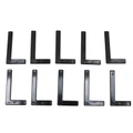 LETTER FOR LICENSE PLATE TIFLEX ALUMINIUM MOTORBIKE/SCOOTER  45mm  L  (SOLD PER 10)
