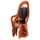 PORTE BEBE/SIEGE ENFANT ARRIERE POLISPORT A FIXER SUR PORTE BAGAGE FIXATION ETAU GROOVY MAXI MIK HD MARRON COUSSIN NOIR (9 A 22Kgs) HOMOLOGUE EN 14344 COMPATIBLE SYSTEME " MIK HD " UNIQUEMENT