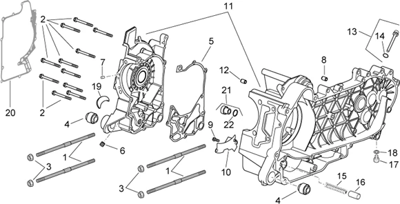 Carter moteur