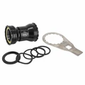 CUVETTE INTEGRE BOITIER VTT/ROUTE A EMBOITER/PF30 386 EVO BLACKBEARING ROULEMENT CERAMIQUE BOITE DE 68/92 DIAM 46 POUR AXE 24 ET 24/22mm (COMPATIBLE SRAM) - CLE MONTAGE INCLUSE