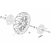 Roue arrière