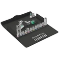 CLIQUET WERA BICYCLE SET 7 ZYKLOP SPEED TETE ORIENTABLE 3/8 AVEC DOUILLE, EMBOUT, RALLONGE ET ADAPTATEUR NOIR/VERT (COFFRET 27 PIECES) -MARQUE ALLEMANDE POUR LES ATELIERS