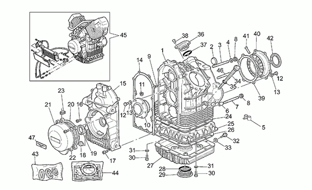 Carter moteur