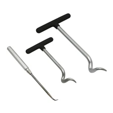 OUTIL POUR ENLEVER JOINTS, TUYAUX, FLEXIBLES  (115 / 150 / 165mm) (JEU DE 3 OUTILS)  -BUZZETTI-  (4943)