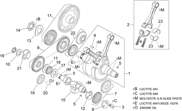 Arbre moteur I