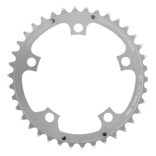 PLATEAU ROUTE 5BRA D.130 STRONGLIGHT DURAL 38DTS INTERIEUR ARGENT TYPE SHIMANO 9/10V.