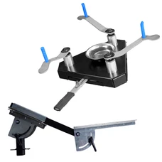 OUTIL PRO BLOC WHEELS POUR ENTRETIEN ET REPARATION ROUE ET PNEU AVEC SUPPORT FIXATION ETAU - RECYCLE