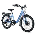 VELO MUSCULAIRE VTT 20 LEADER FOX GAMP 2026 FILLE BLEU 6V (TAILLE ENFANT 120 à 135 cm)