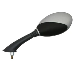 RETROVISEUR ADAPTABLE PIAGGIO 50-125 VESPA ET2, ET4 M8/125 GAUCHE NOIR-GRIS -HOMOLOGUE- -VICMA