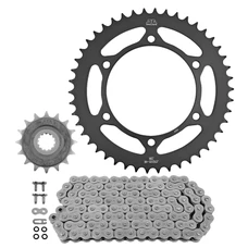 KIT CHAINE ADAPTABLE YAMAHA 600 XJ6 N DIVERSION 2009>2016 520 16x46 (DIAM COURONNE 130/150/10.5) (DEMULTIPLICATION ORIGINE) -JT SPROCKETS
