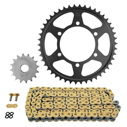 KIT CHAINE ADAPTABLE TRIUMPH 765 STREET TRIPLE 2017>2022 525 16x46 (DIAM COURONNE 106/125/10.5) (DEMULTIPLICATION ORIGINE) -AFAM