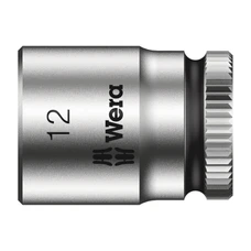 DOUILLE WERA 8790 HMA ZYKLOP 1/4 DIAM 12 mm (VENDU A L'UNITE)  -MARQUE ALLEMANDE POUR LES ATELIERS-