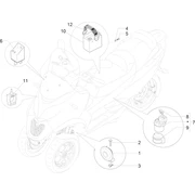 Relais - Batterie - Avertisseur sonore
