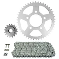 CHAIN AND SPROCKET KIT FOR HONDA 750 XRV AFRICA TWIN 1990>1992  525  16x46  (REAR SPROCKET Ø 80/110/12.5)  (OEM SPECIFICATIONS)  -AFAM-