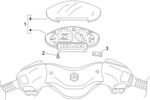 Groupe instruments - Cruscotto