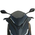WINDSHIELD FOR MAXISCOOTER YAMAHA 125 XMAX 2014>, 250 XMAX 2014>, 400 XMAX 2014>/MBK 125 SKYCRUISER 2014>, 250 SKYCRISER 2014>, 400 EVOLIS 2014> (SHORT-DARK SMOKED)  -MALOSSI-