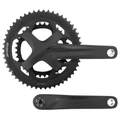PEDALIER ROUTE FSA 10/11V. OMEGA COMPACT CK NOIR MAT 172.5mm 52-36 AVEC CUVETTE PRESSFIT (MONTAGE ATELIER)