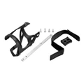 PORTE BIDON POLINI NOIR SORTIE LATERALE AVEC SUPPORT POUR BATTERIE POLINI EXTERNE