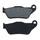 BRAKE PADS NEWFREN FOR YAMAHA 125 XMAX 2006>2009 Front   250 XMAX 2006>2009 Front  MBK 125 SKYCRUISER 2006>2009 Front   (L 94.5mm - H 40mm - thk 7.5mm)  (FD0396BE)  (SCOOTER ELITE ORGANIC)