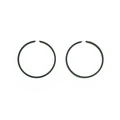 PISTON RING FOR 50CC MOTORBIKE TOP PERF CAST IRON FOR  DERBI 50 SENDA 1996>2005, GPR/GILERA 50 SMT 2000>2005, RCR (ENGINE DERBI EURO 2) (SOLD PER PAIR)