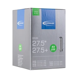 INNER TUBE FOR BICYCLE 27.5 x 2.10-2.85 SCHWALBE SCHRADER VALVE ALUMINIUM (27.5+) (AV21F)