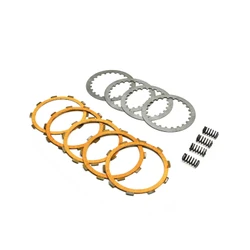 CLUTCH DISC FOR 50cc MOTORBIKE POLINI FOR MINARELLI 50 AM6 / MBK 50 X-POWER, X-LIMIT / YAMAHA 50 TZR, DTR / PEUGEOT 50 XPS, XR6 / RIEJU 50 RS1, SMX / BETA 50 RR / APRILIA 50 RS  (COMPLETE KIT)  (230.0011)