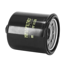 FILTRE A HUILE MOTO ADAPTABLE CF MOTO 650 MT 2018> / KAWASAKI 600 ER-6, 650 Z650, 900 Z900, 750 Z750, 1000 Z1000, ZZR 1400 / YAMAHA 600 FAZER, 1000 YZF-R1 RACING (65x73mm) -HIFLOFILTRO HF303RC