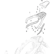 Porte-bagages arrière