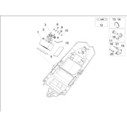 Circuit electrique arrière